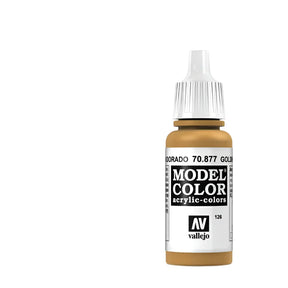 Vallejo Model Color Acrylic Gold Brown 17ml - Model Realm