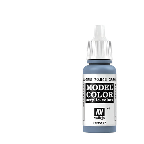 Vallejo Model Color Acrylic Grey Blue 17ml -  -  - Model Realm
