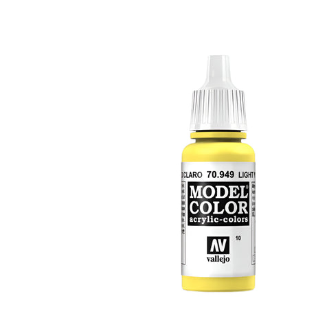 Vallejo Model Color Acrylic Light Yellow 17ml -  -  - Model Realm