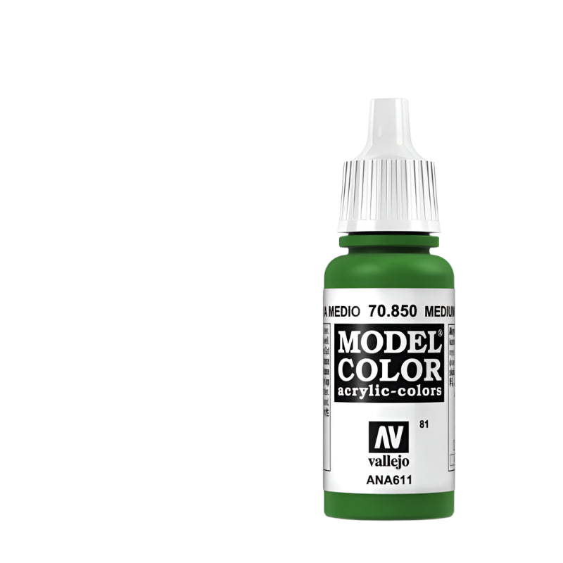Vallejo Model Color Acrylic Medium Olive 17ml -  -  - Model Realm