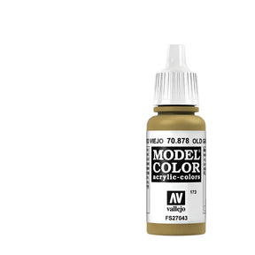 Vallejo Model Color Acrylic Metallic Old Gold 17ml - Model Realm