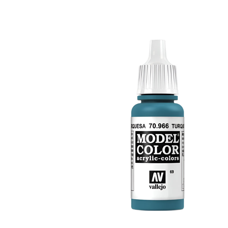 Vallejo Model Color Acrylic Turquoise 17ml -  -  - Model Realm