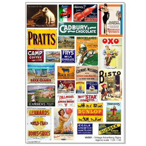 Vintage Advertising Signs - Model Realm
