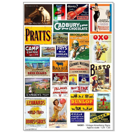 Vintage Advertising Signs -  -  - Model Realm
