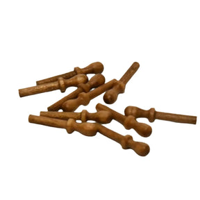 Walnut Belaying Pins 12mm (10) - Model Realm