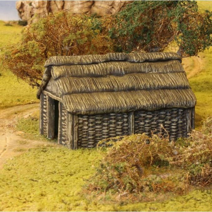 Wattle/Timber Outbuilding -  -  - Model Realm