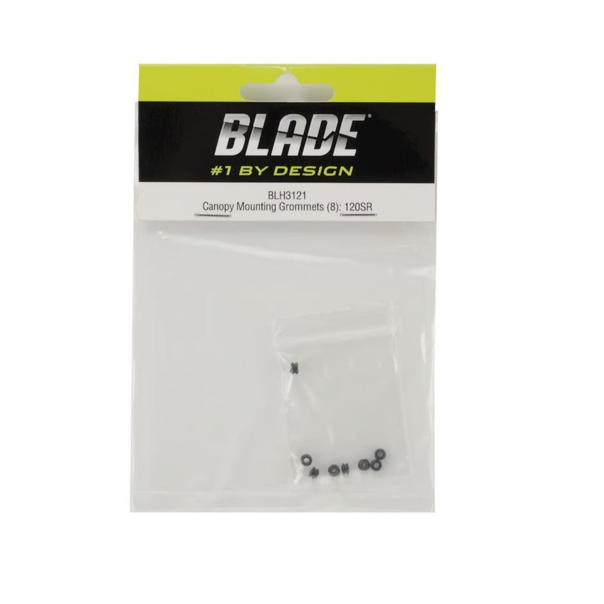 BLH3121 Blade 120 SR Canopy Mounting Grommets (8)