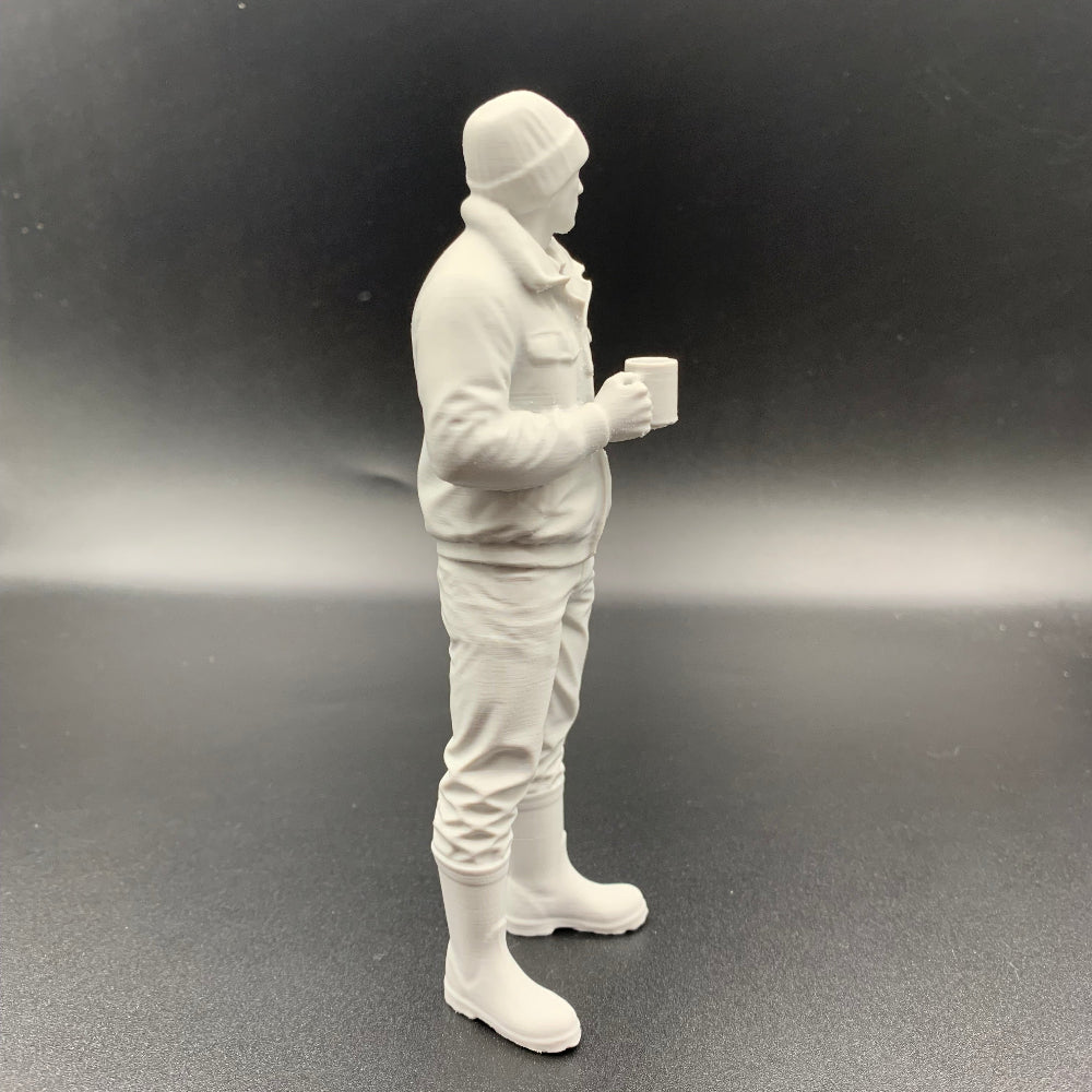 Designed as a crew figure for model boats but can work as a farmer