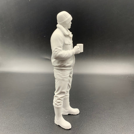 Designed as a crew figure for model boats but can work as a farmer