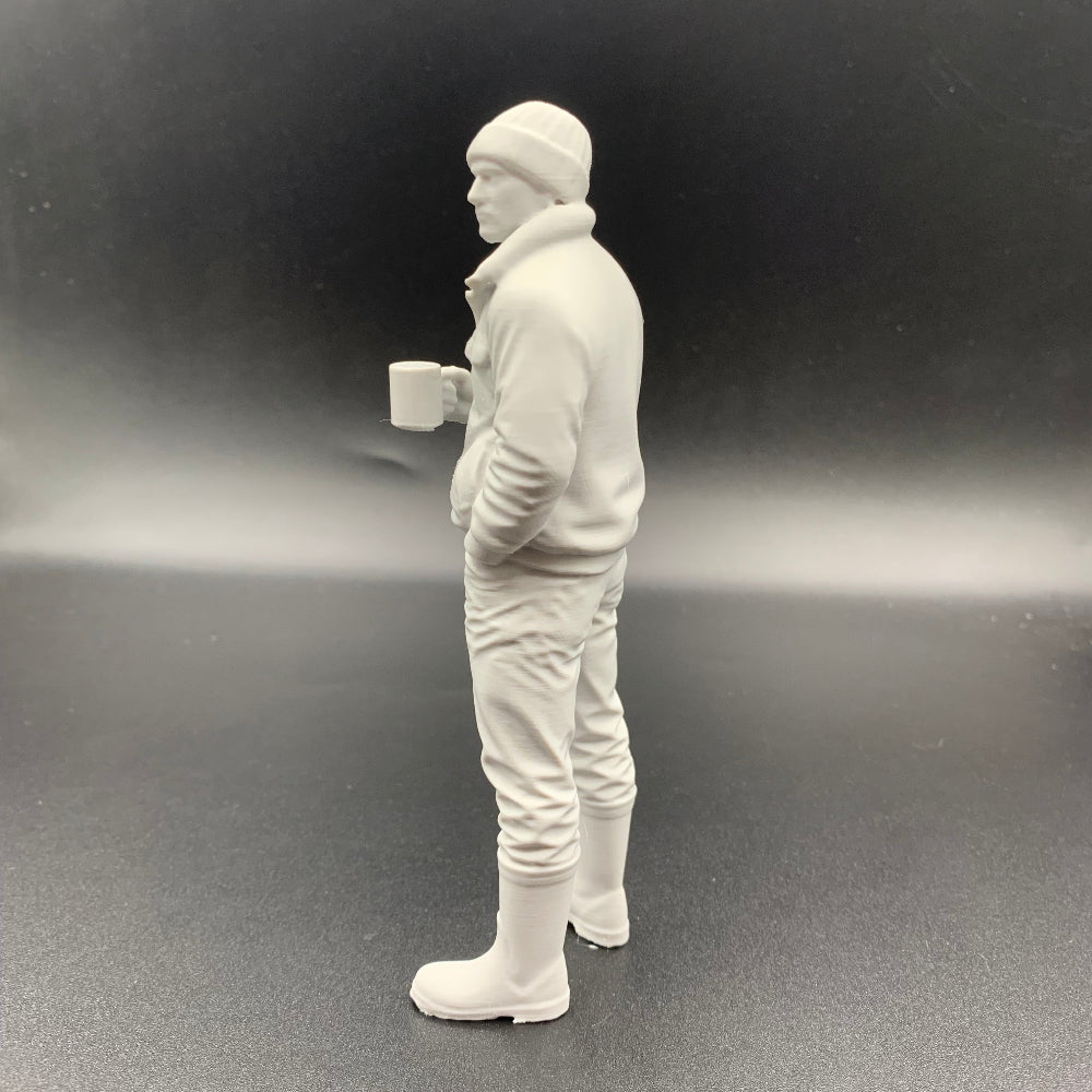 crew figure for model boats or a farmer