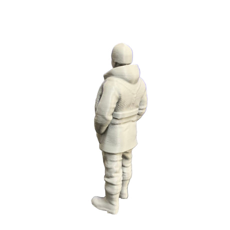 model boats crew figure fisherman