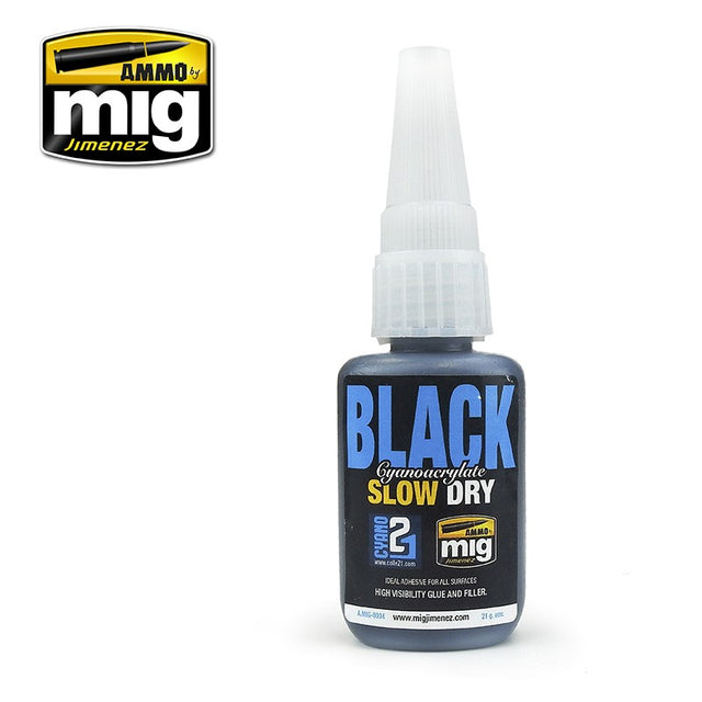 Ammo Black Slow Cure Cyano