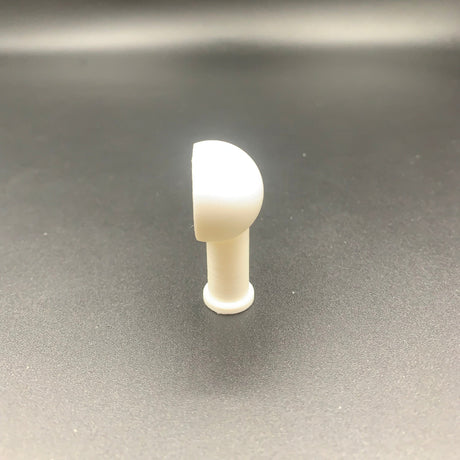 model boat fittings White PLA model boat cowl vent
