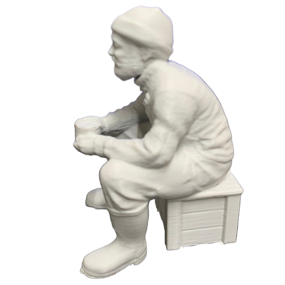 santa hat festive crew figure model boats