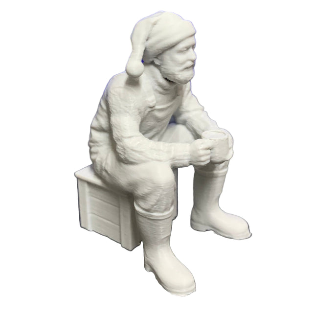 Festive Trawler Fisherman Tea Break model boats