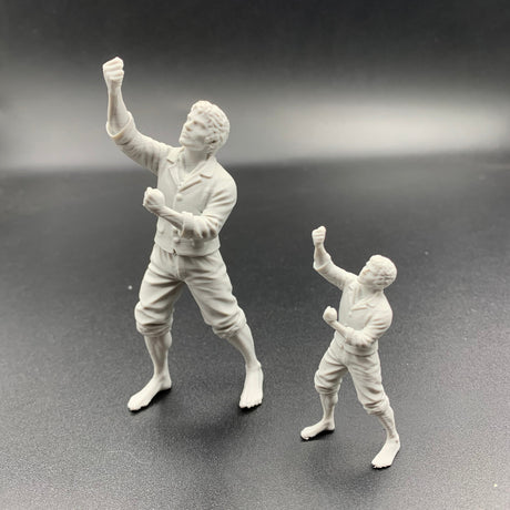 model boats crew figure sailor 