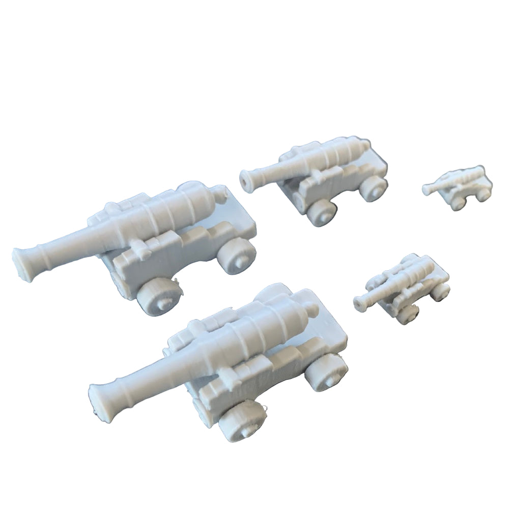Scale model Cannon With Carriage wargaming