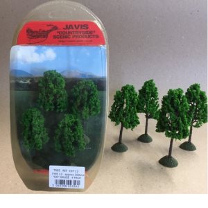 Javis Trees OO Gauge Countryside Trees 4 x 100mm