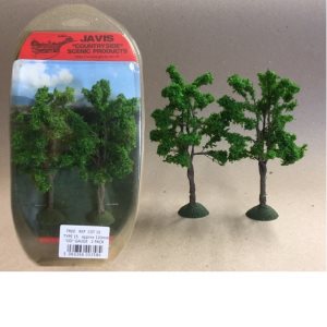 Javis Trees OO Gauge Countryside Trees 2 x 120mm