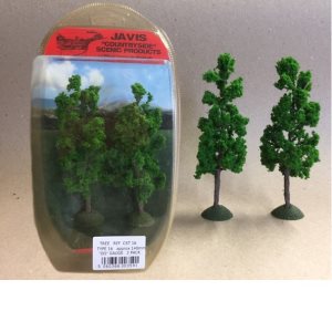 Javis Trees OO Gauge Countryside Trees 2 x 140mm