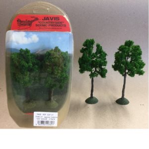 Javis Trees OO Gauge Countryside Trees 2 x 140mm