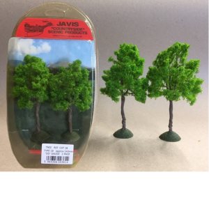 Javis Trees OO Gauge Countryside Trees 2 x 140mm