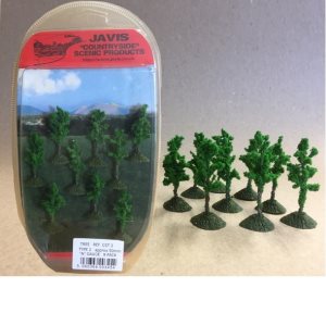 Javis Trees OO Gauge Countryside Trees 9 x 50mm