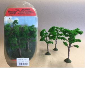 Javis Trees OO Gauge Countryside Trees 3 x 100mm