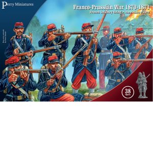 Franco-Prussian War French Infantry Firing Line