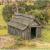 Wattle/Timber Outbuilding - view 1